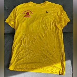 Nike Yellow Running T Shirt 2023